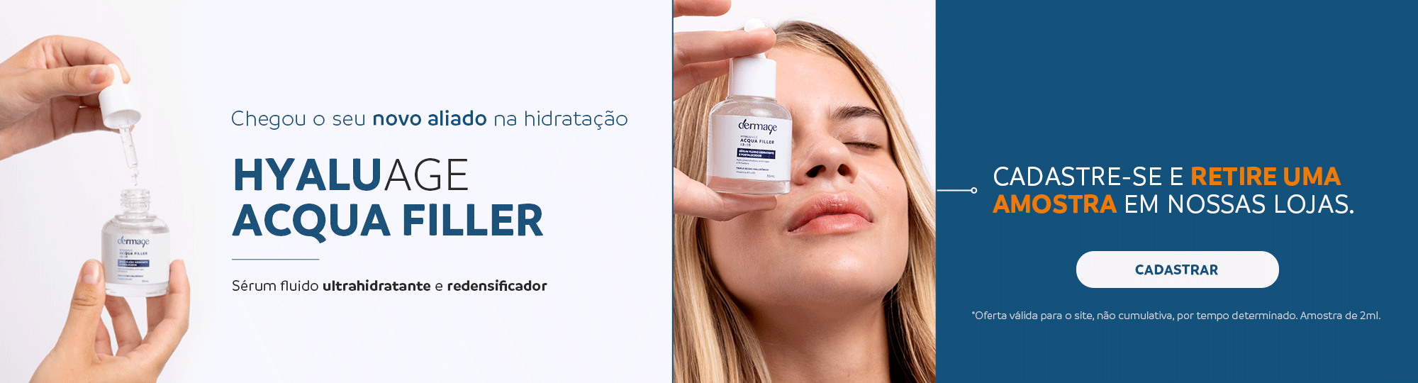 retirada de amostra do Hyaluage ate dia 20/05