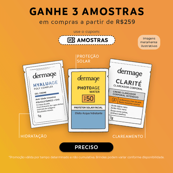 ganhe 3 amostras