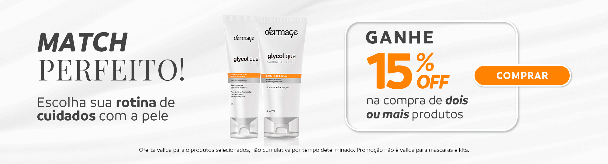 15%OFF na segunda unidade