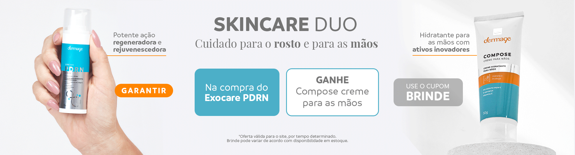 Brinde na compra do PDRN