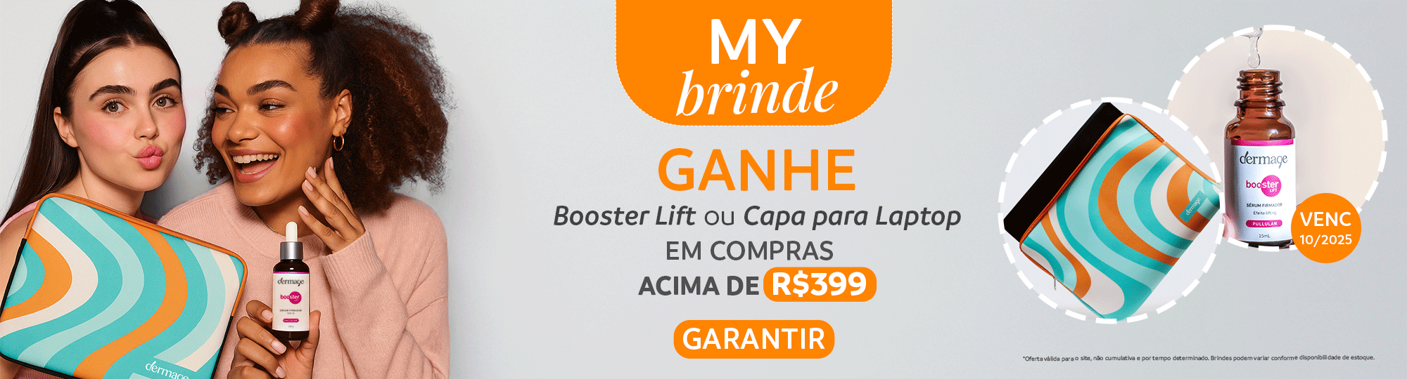 MY BRINDE - BOOSTER OU CAPA DE NOT